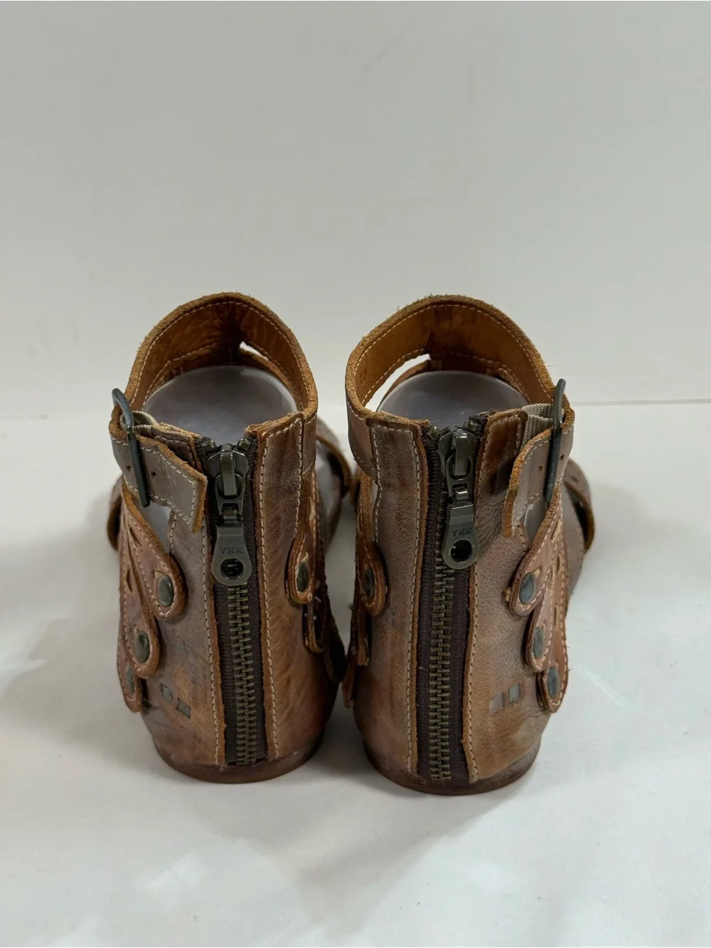 BEDSTU Brown Leather ARTEMIS Strappy Gladiator Sandals size 7 - Picture 3 of 8